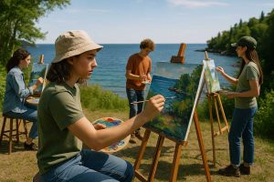 Emerging painters from Lake Superior art programs