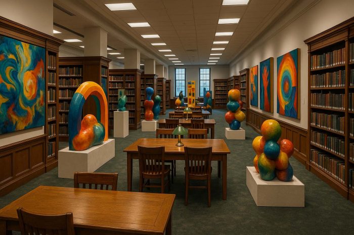 Local libraries hosting art pop-ups