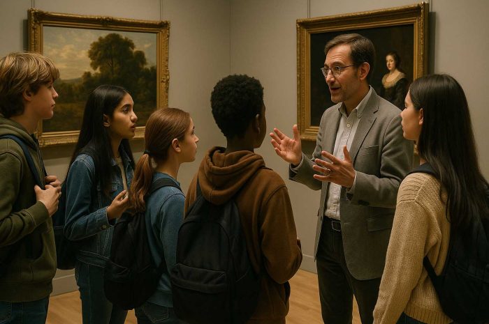 New partnerships between galleries and schools