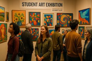 Student Art Featured in State-funded Exhibits